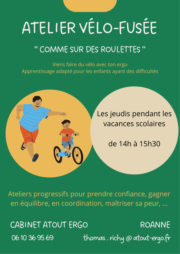 Affiche de l'atelier Vélofusée