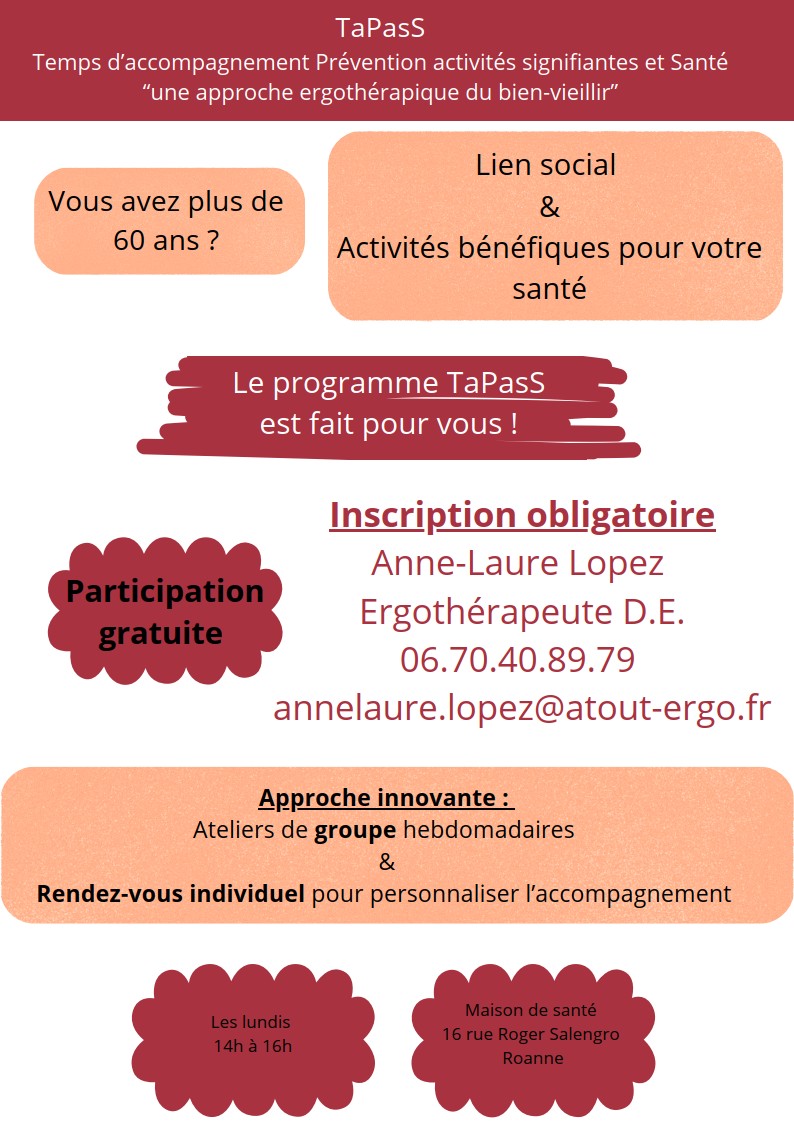 Flyer du programme TAPASS, page 1