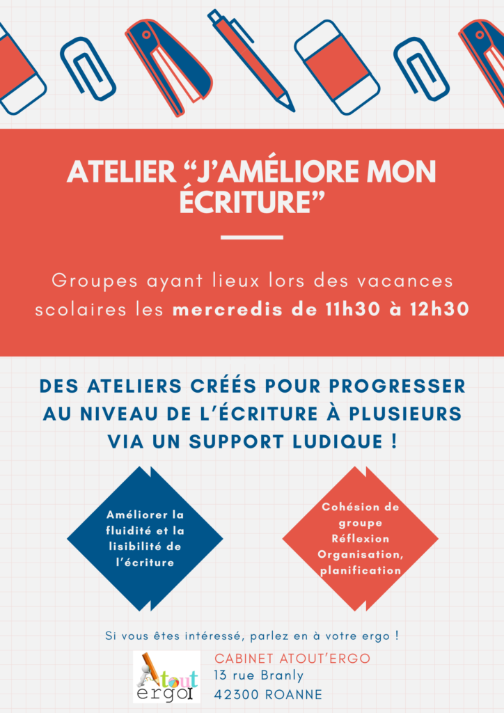 Affiche du groupe d'écriture